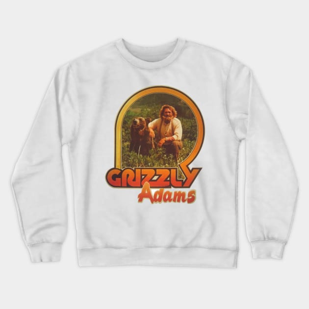 Grizzly friend Crewneck Sweatshirt by The Manny Cruz Show